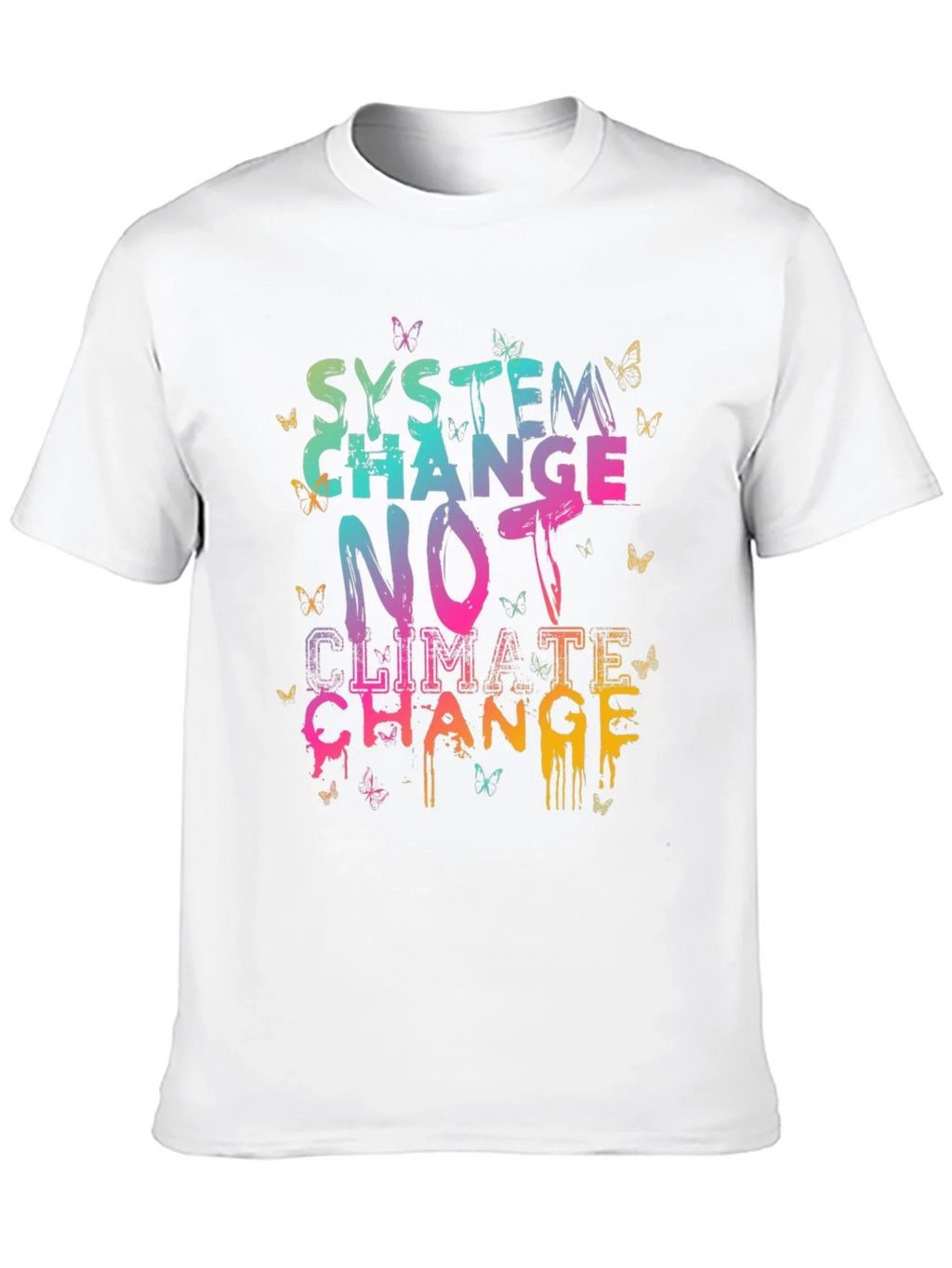 System Change Not Climate T-Shirt product image 9