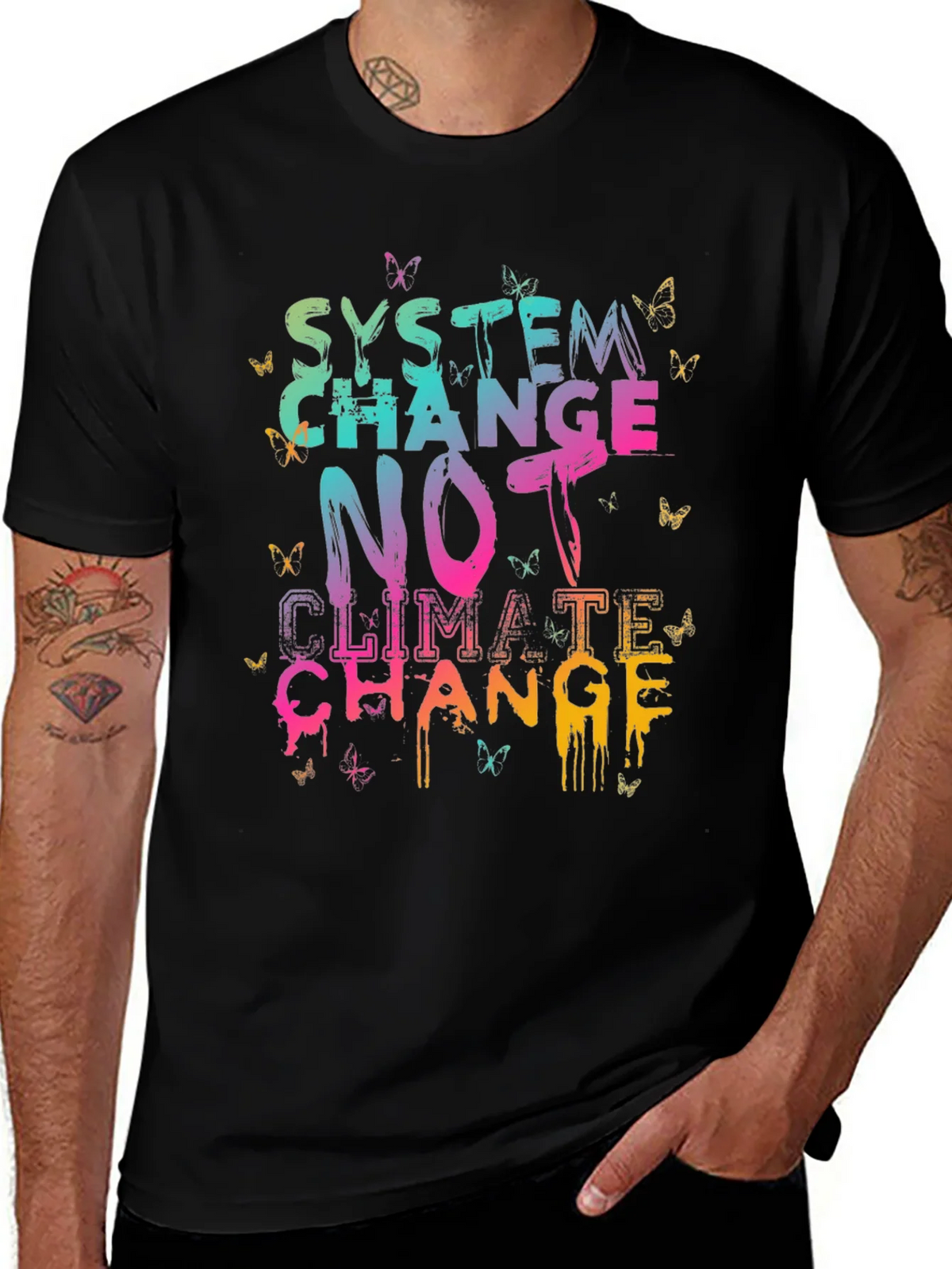 System Change Not Climate T-Shirt product image 1