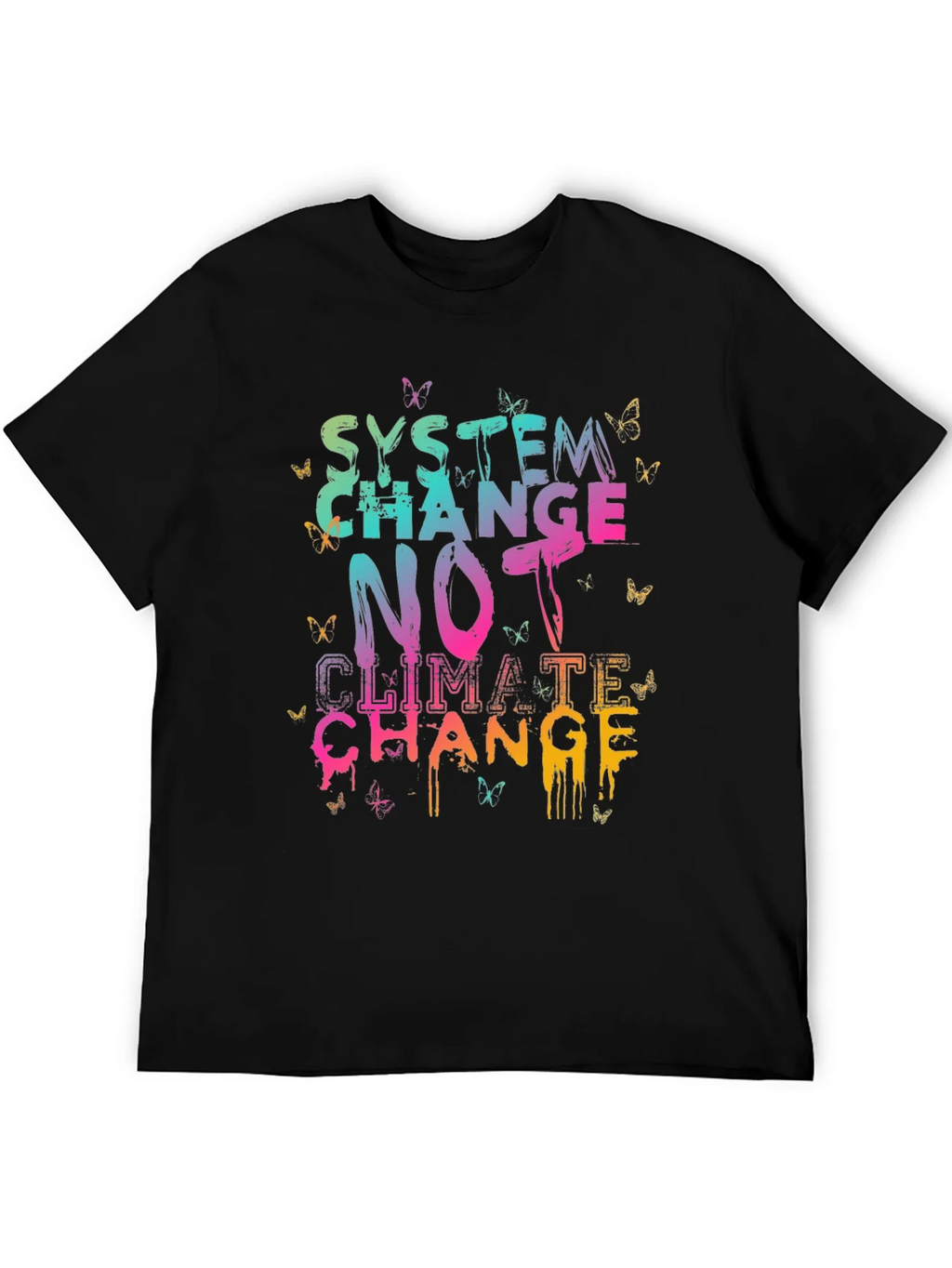System Change Not Climate T-Shirt product image 5
