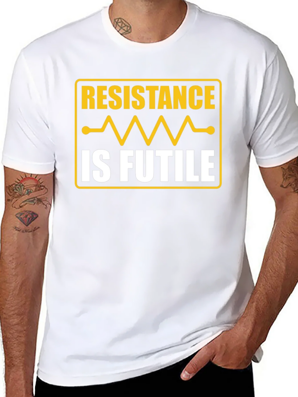 Resistance is Futile Graphic T-Shirt product image 7