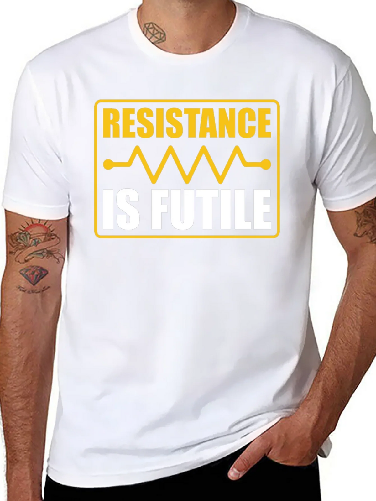 Resistance is Futile Graphic T-Shirt product image 7