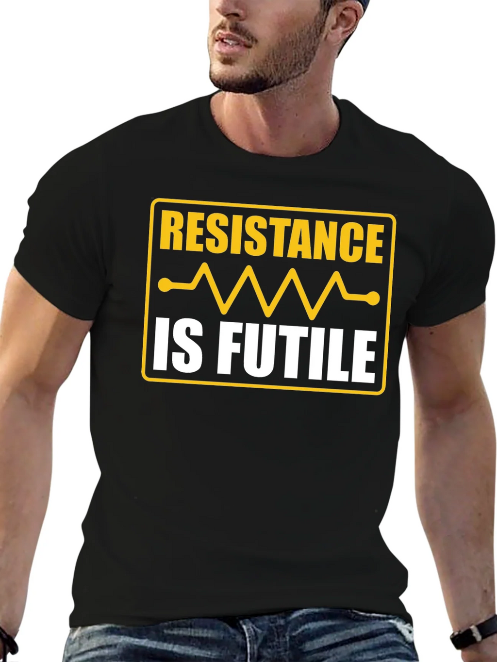 Resistance is Futile Graphic T-Shirt product image 6