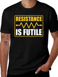 Resistance is Futile Graphic T-Shirt product image 1