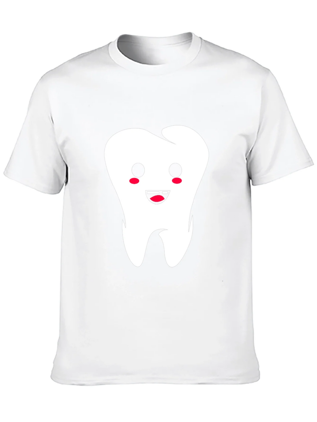 Cute Tooth Graphic Black T-Shirt product image 6