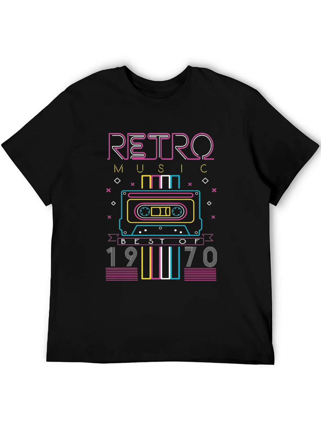 Retro Music 1970s Graphic T-Shirt product image 5