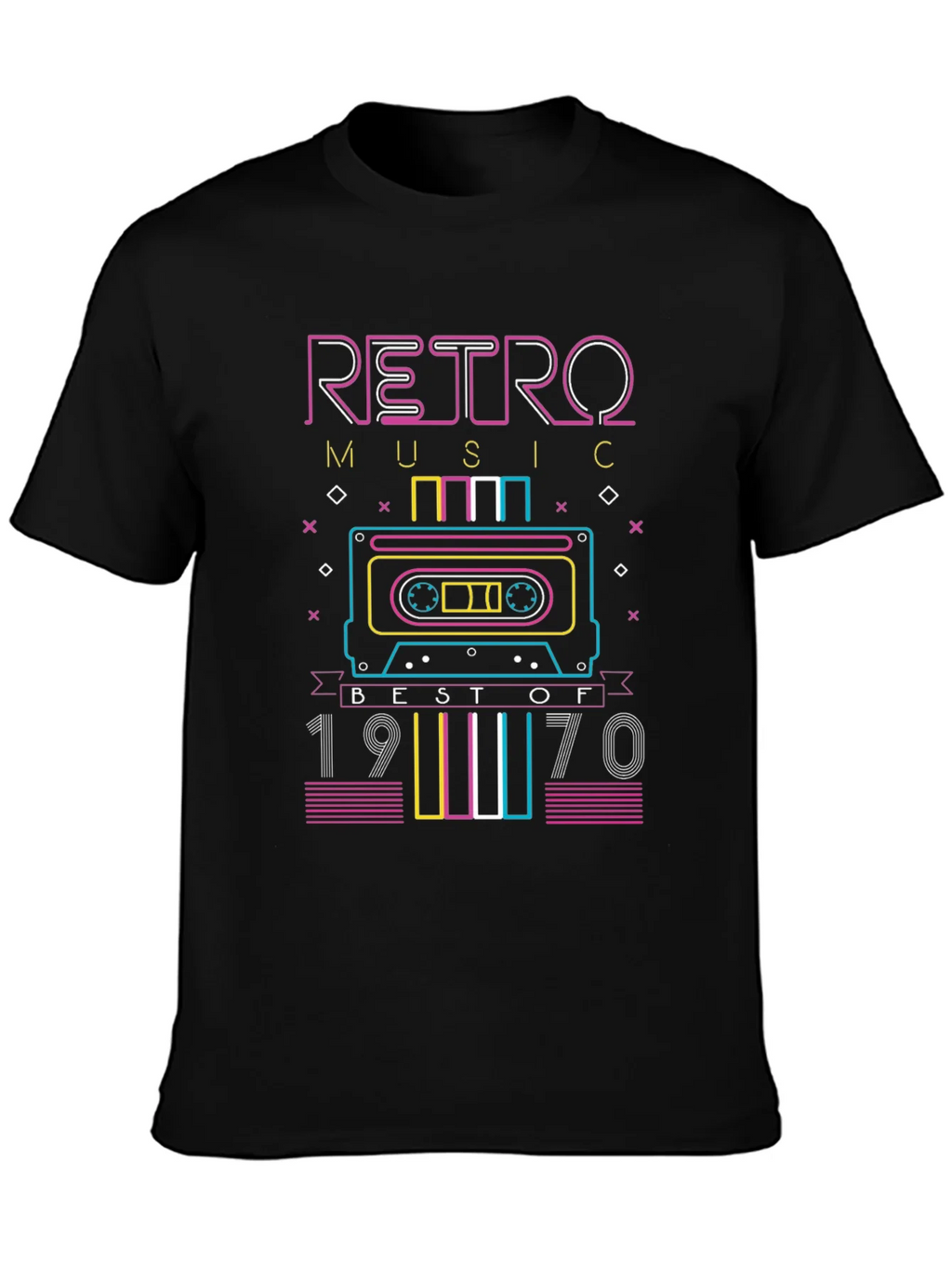 Retro Music 1970s Graphic T-Shirt product image 3