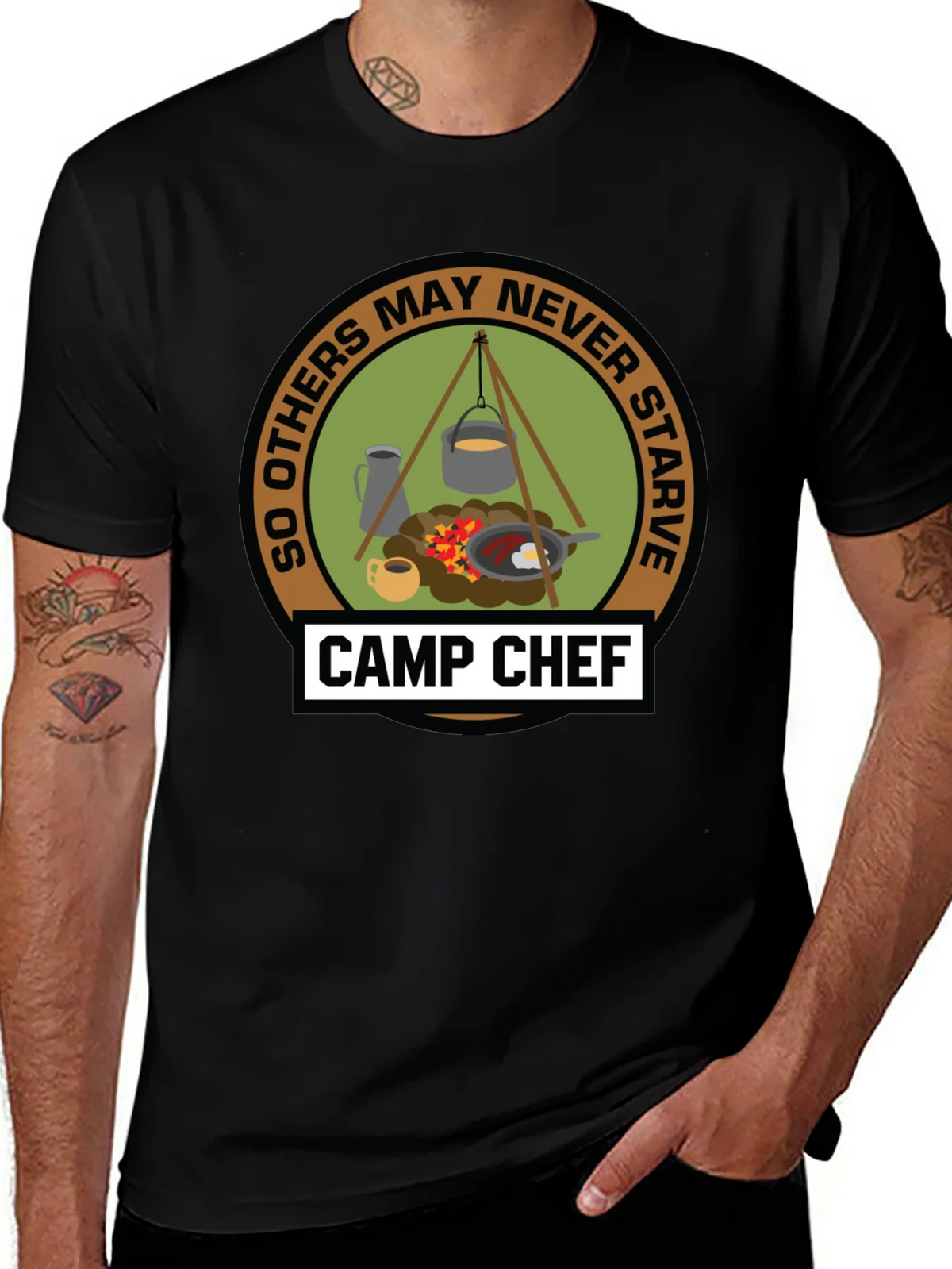 Camp Chef T-Shirt: So Others May Never Starve product image 1