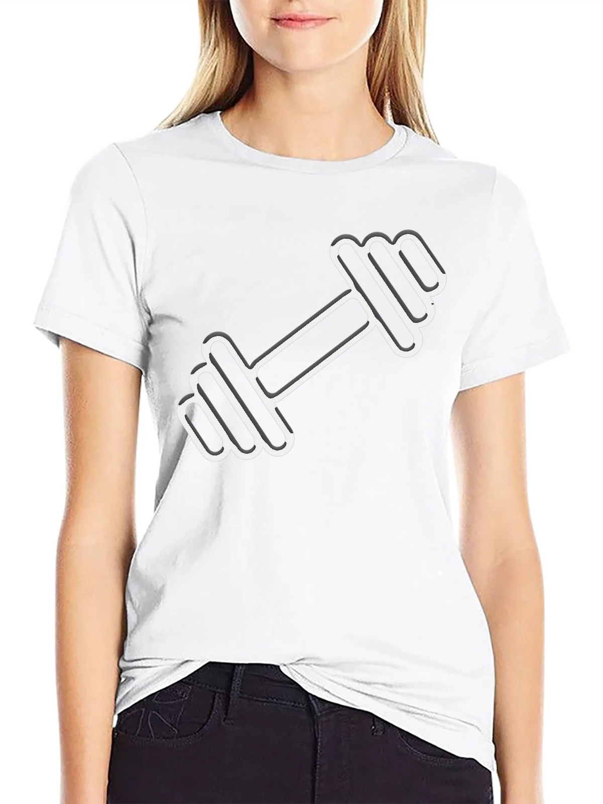 Dumbbell Graphic T-Shirt - Gym Workout Tee product image 8