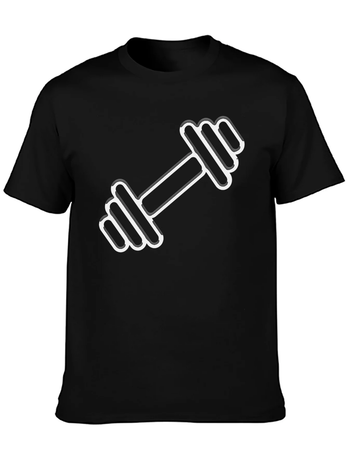 Dumbbell Graphic T-Shirt - Gym Workout Tee product image 3