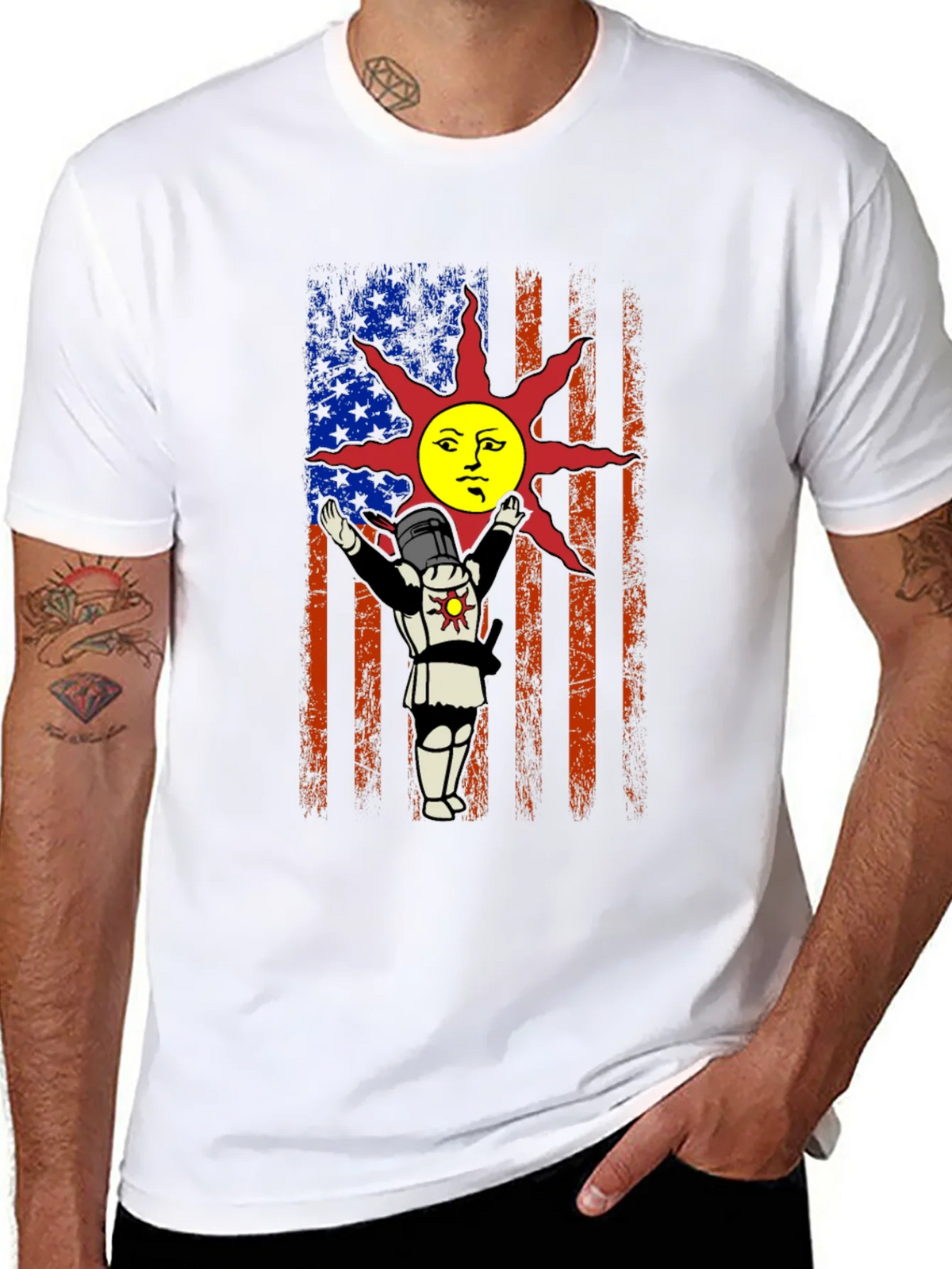 Praise the Sun T-Shirt - Dark Souls Inspired Design product image 6