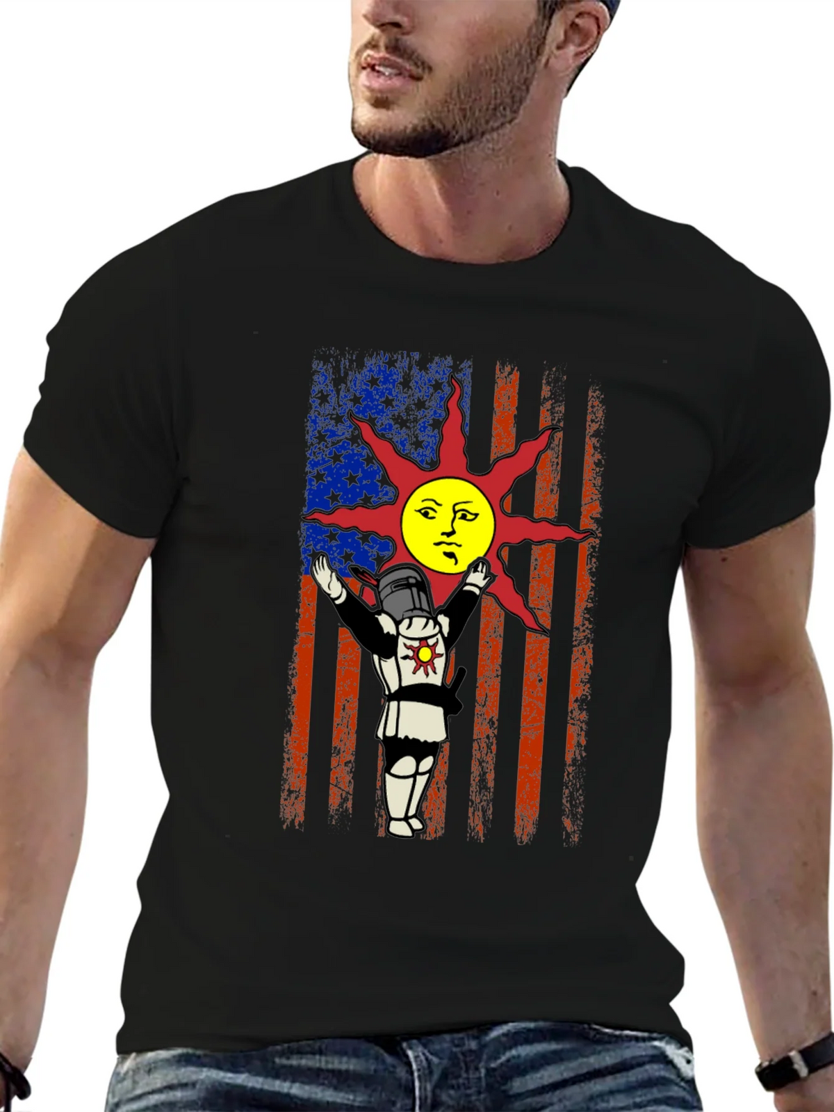 Praise the Sun T-Shirt - Dark Souls Inspired Design product image 5