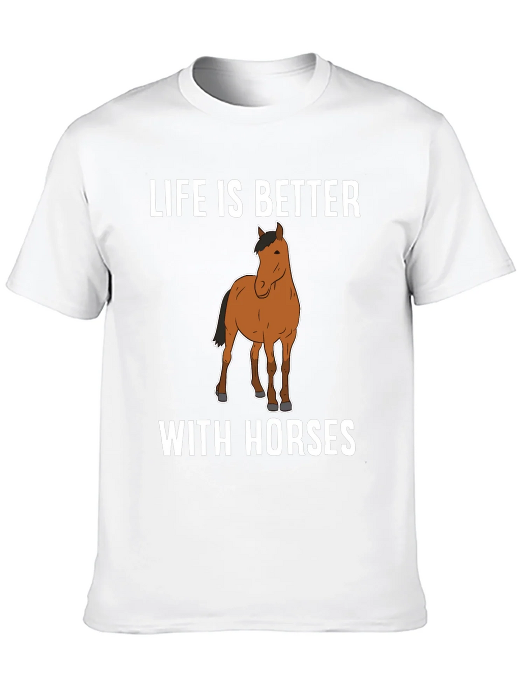 Life Is Better with Horses Graphic T-Shirt product image 9