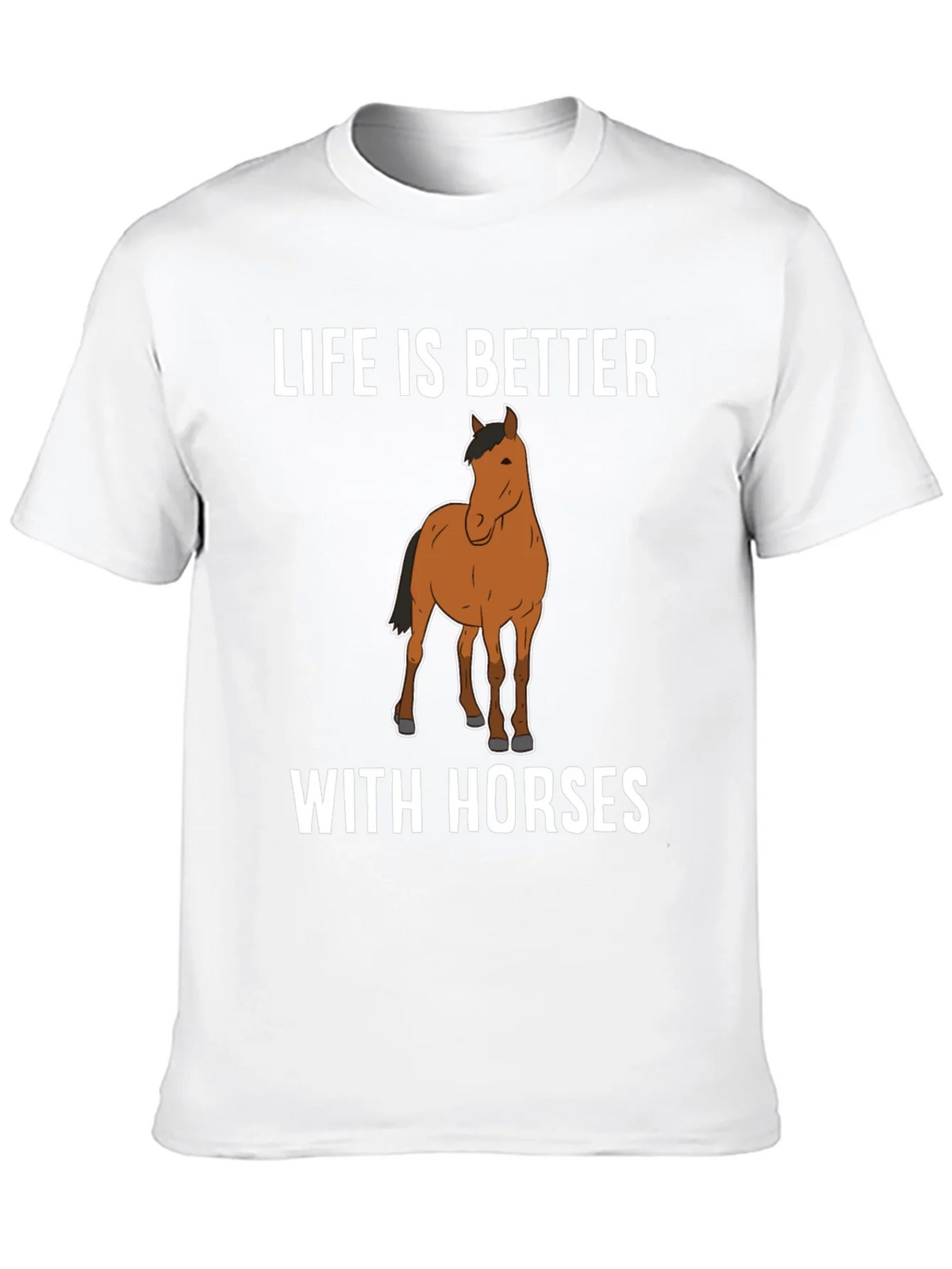 Life Is Better with Horses Graphic T-Shirt product image 9