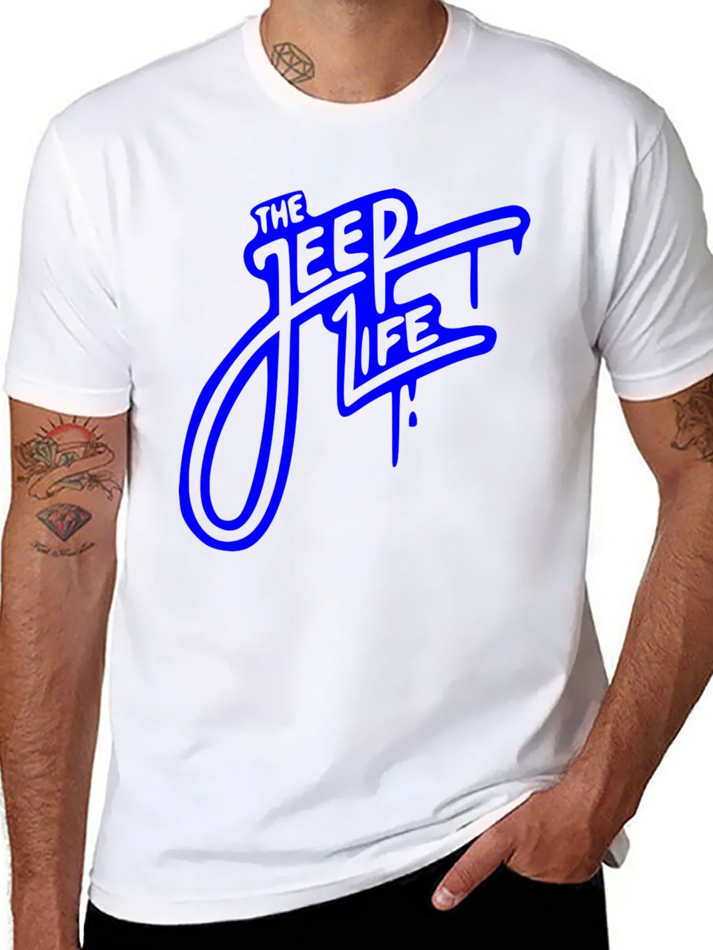 The Jeep Life T-Shirt - Classic Crew Neck Tee product image 7