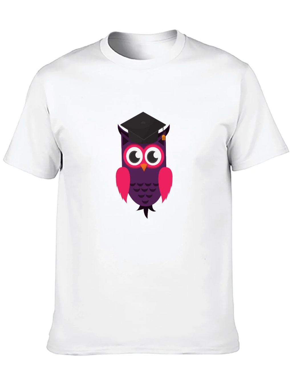 Graduation Owl T-Shirt - Black Cotton Tee product image 9