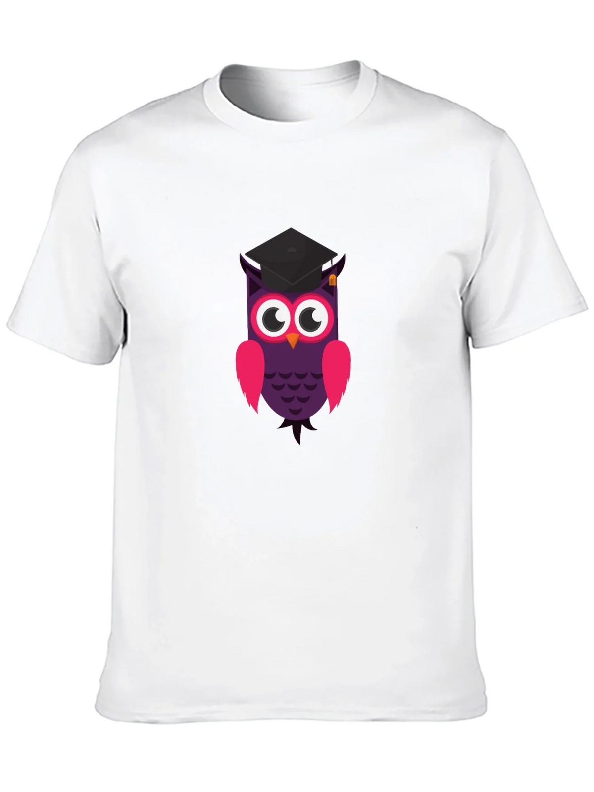 Graduation Owl T-Shirt - Black Cotton Tee product image 9