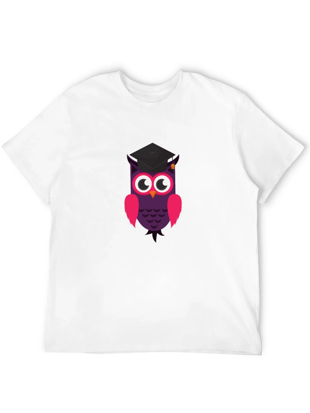 Graduation Owl T-Shirt - Black Cotton Tee product image 11