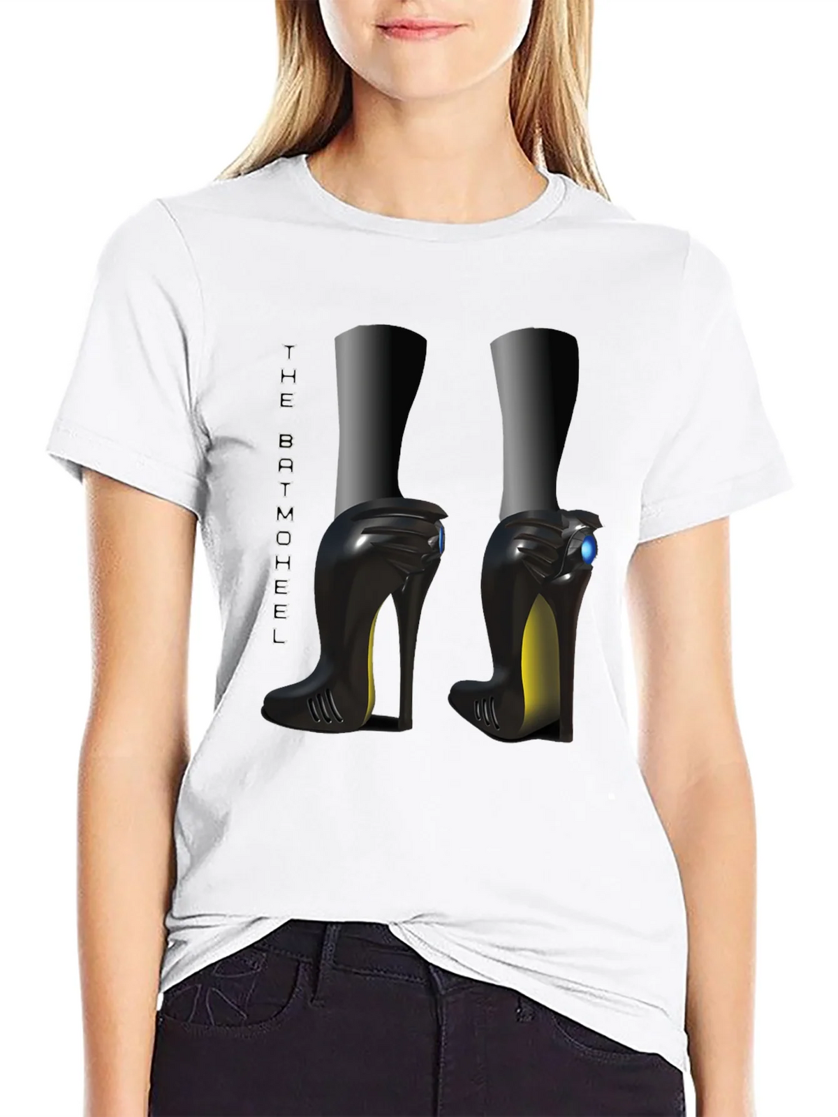Futuristic High Heel Graphic Tee product image 6