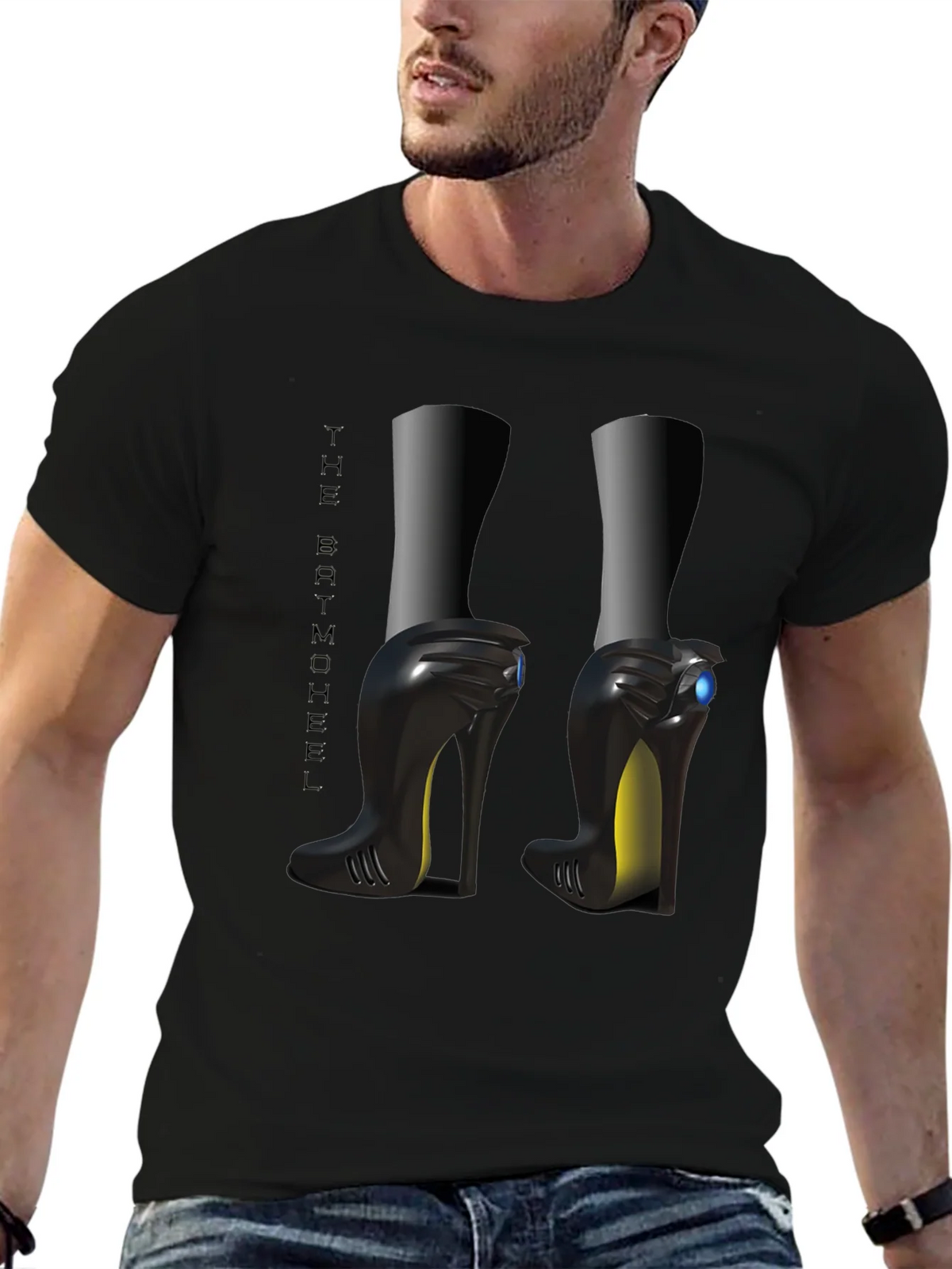 Futuristic High Heel Graphic Tee product image 4