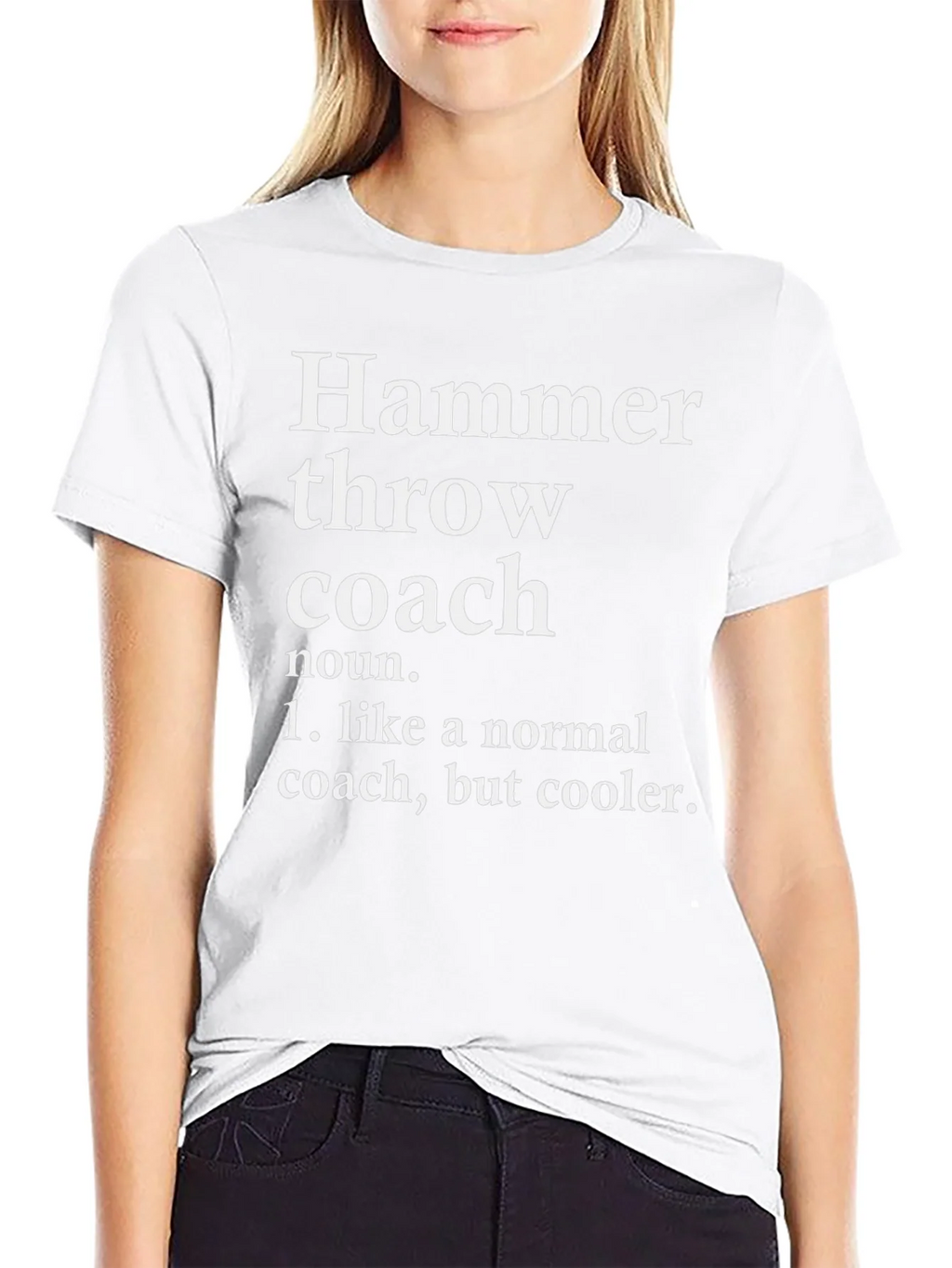 Hammer Throw Coach Definition T-Shirt product image 8