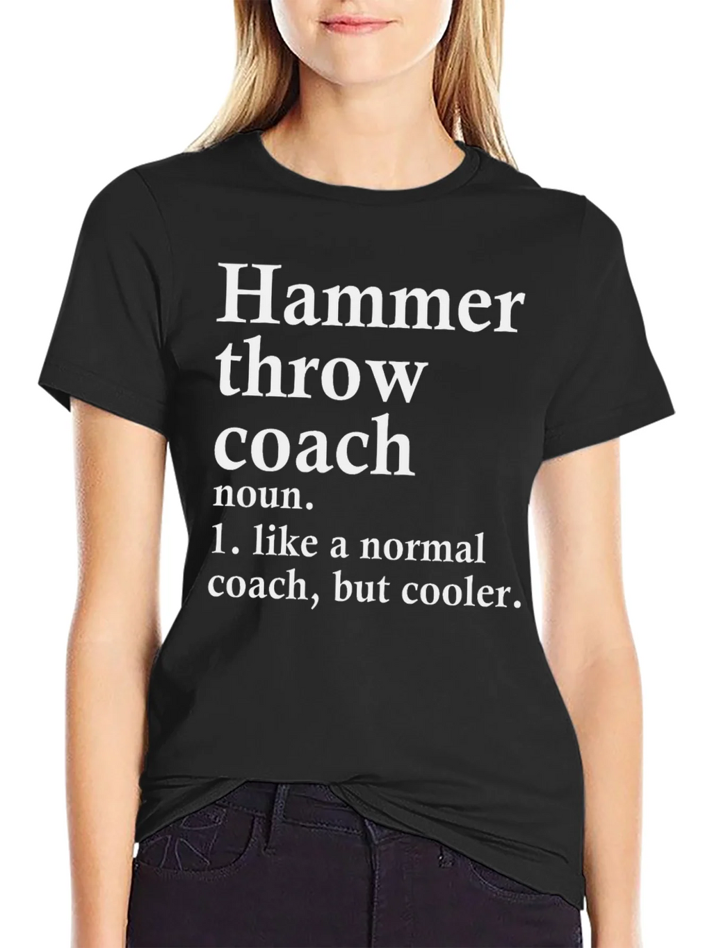 Hammer Throw Coach Definition T-Shirt product image 2