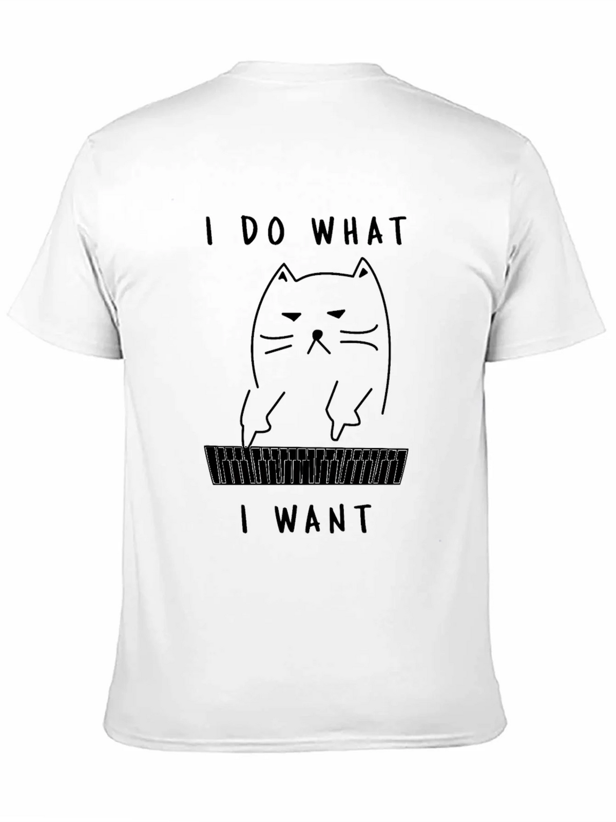 I Do What I Want Cat Graphic Tee product image 9