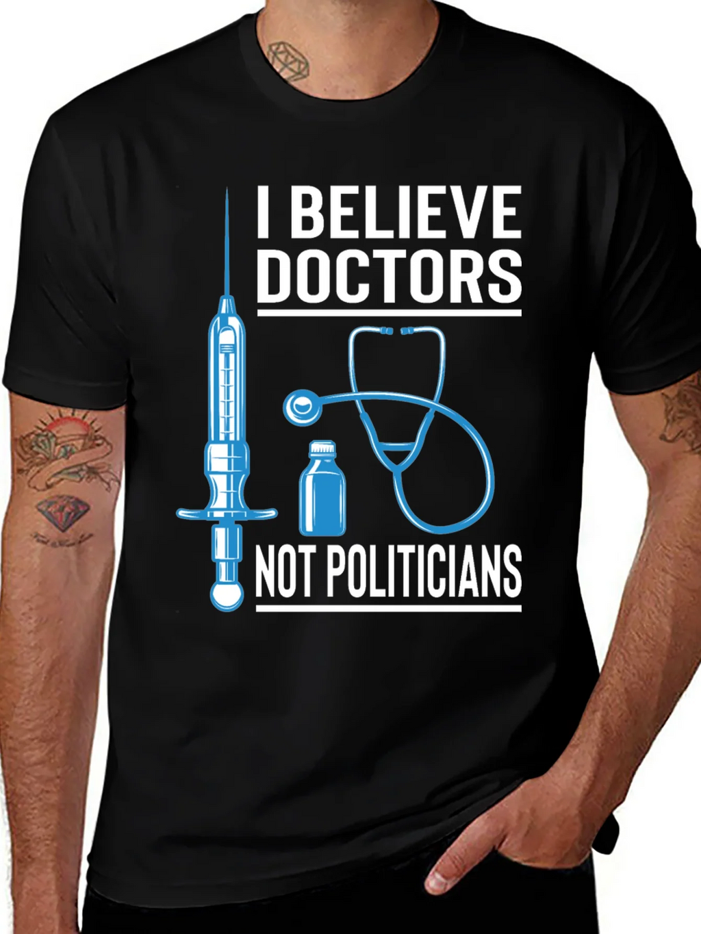 I Believe Doctors T-Shirt Medical Tee product image 1