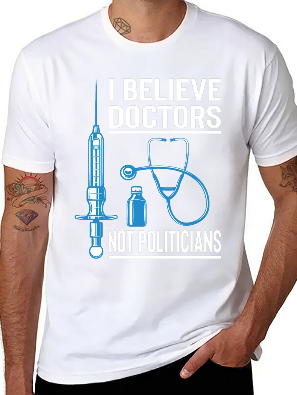 I Believe Doctors T-Shirt Medical Tee product image 5