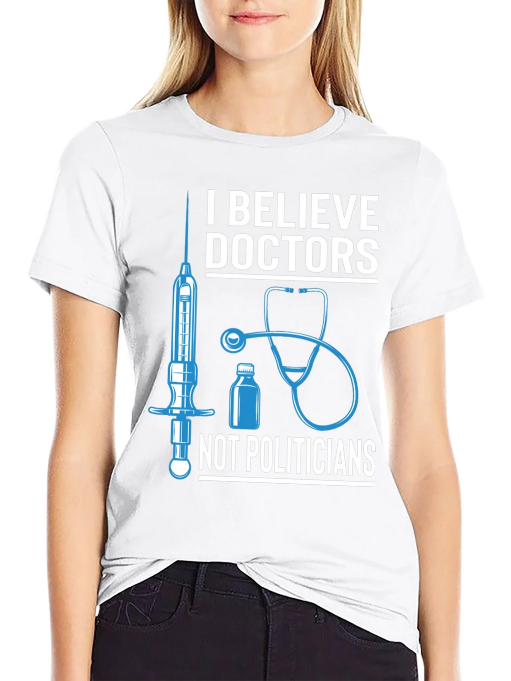 I Believe Doctors T-Shirt Medical Tee product image 6