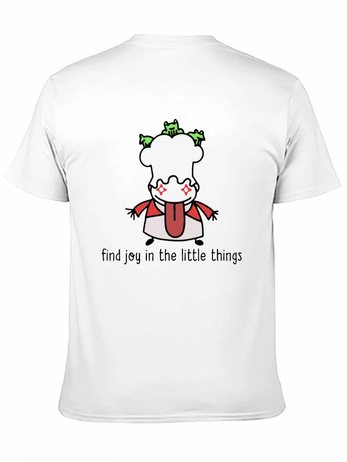 Whimsical Graphic Tee: Find Joy in the Little Things product image 10