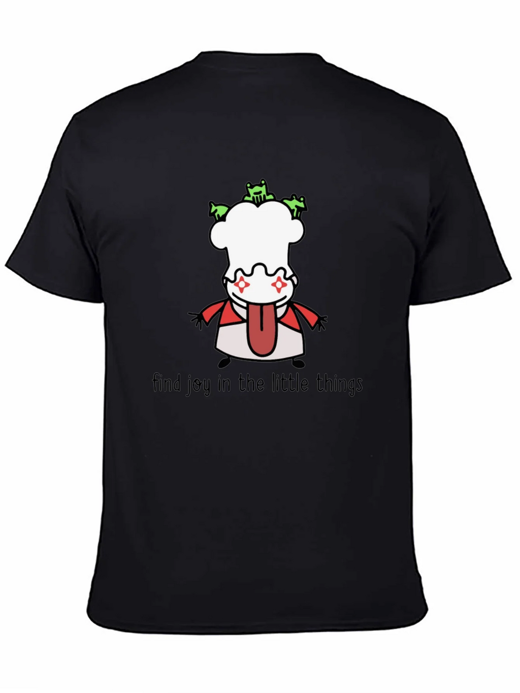 Whimsical Graphic Tee: Find Joy in the Little Things product image 4