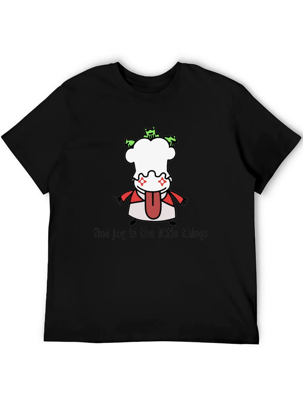 Whimsical Graphic Tee: Find Joy in the Little Things product image 5