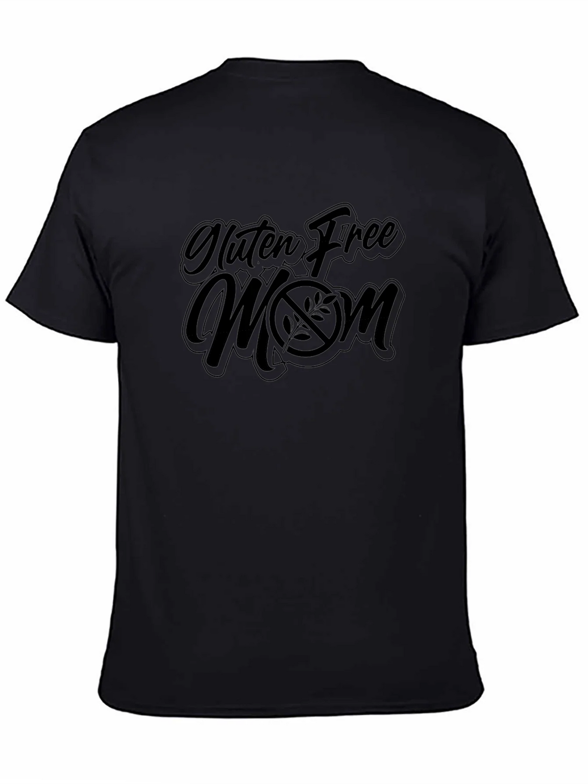 Gluten Free Mom Graphic T-Shirt - Black product image 4