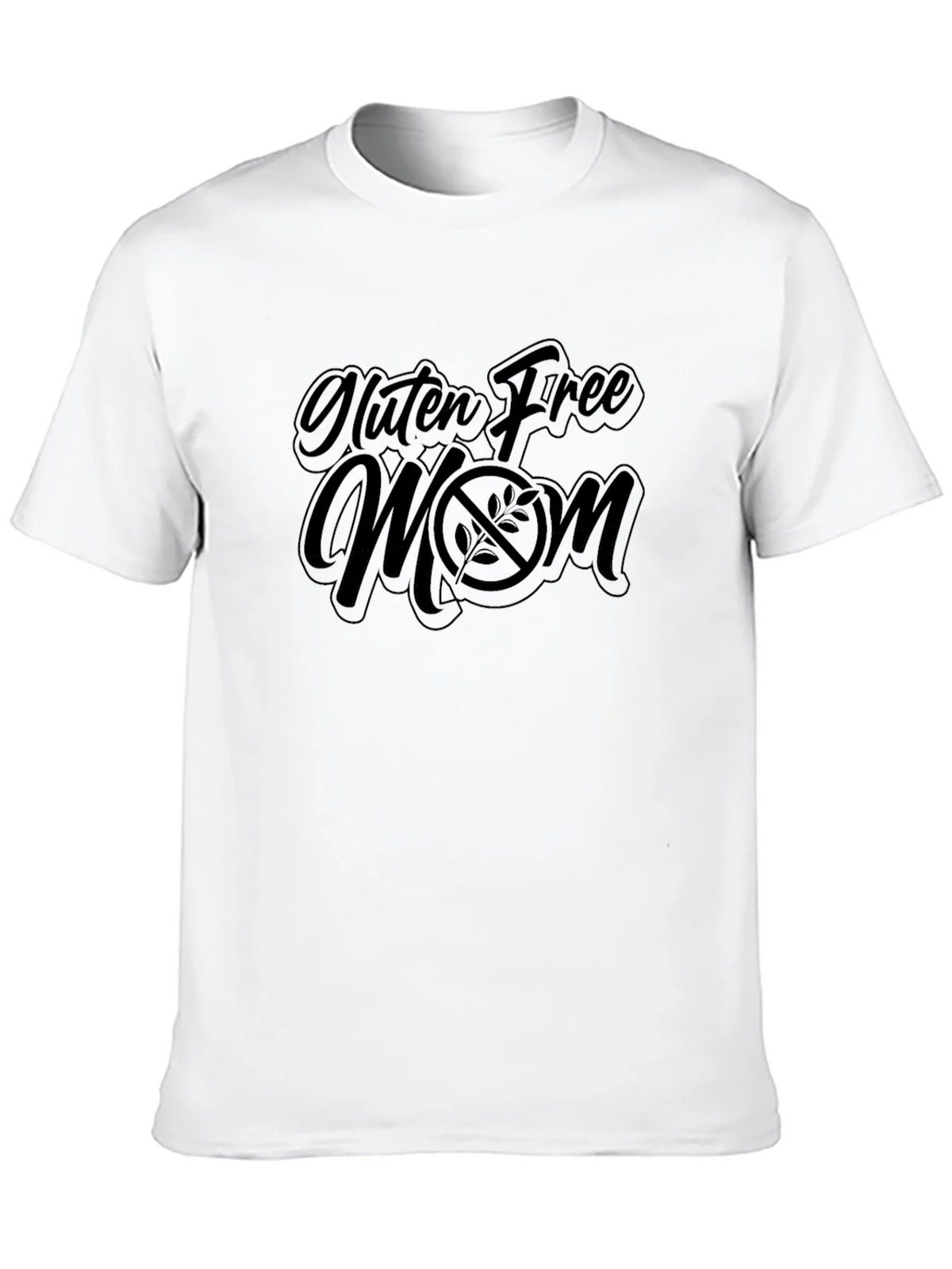 Gluten Free Mom Graphic T-Shirt - Black product image 9