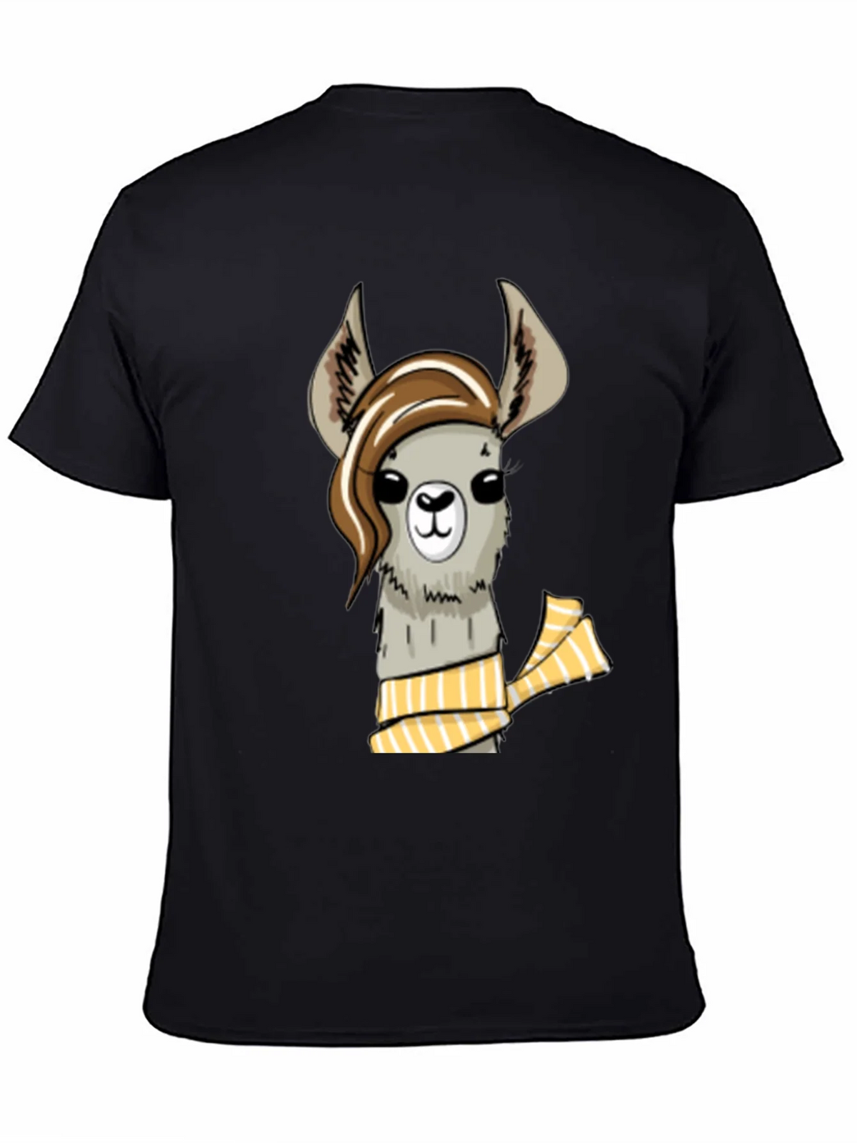 Llama with Scarf Graphic T-Shirt - Stylish and Unique product image 4