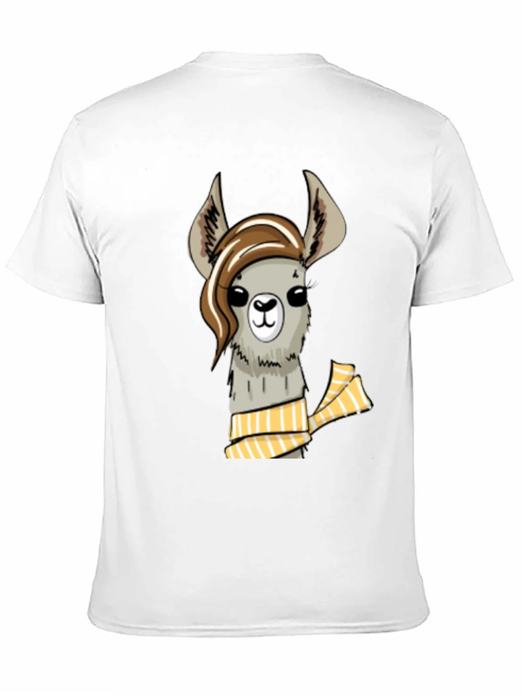 Llama with Scarf Graphic T-Shirt - Stylish and Unique product image 10