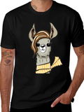 Llama with Scarf Graphic T-Shirt - Stylish and Unique product image 1