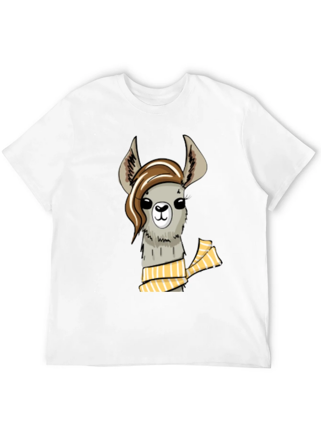 Llama with Scarf Graphic T-Shirt - Stylish and Unique product image 11