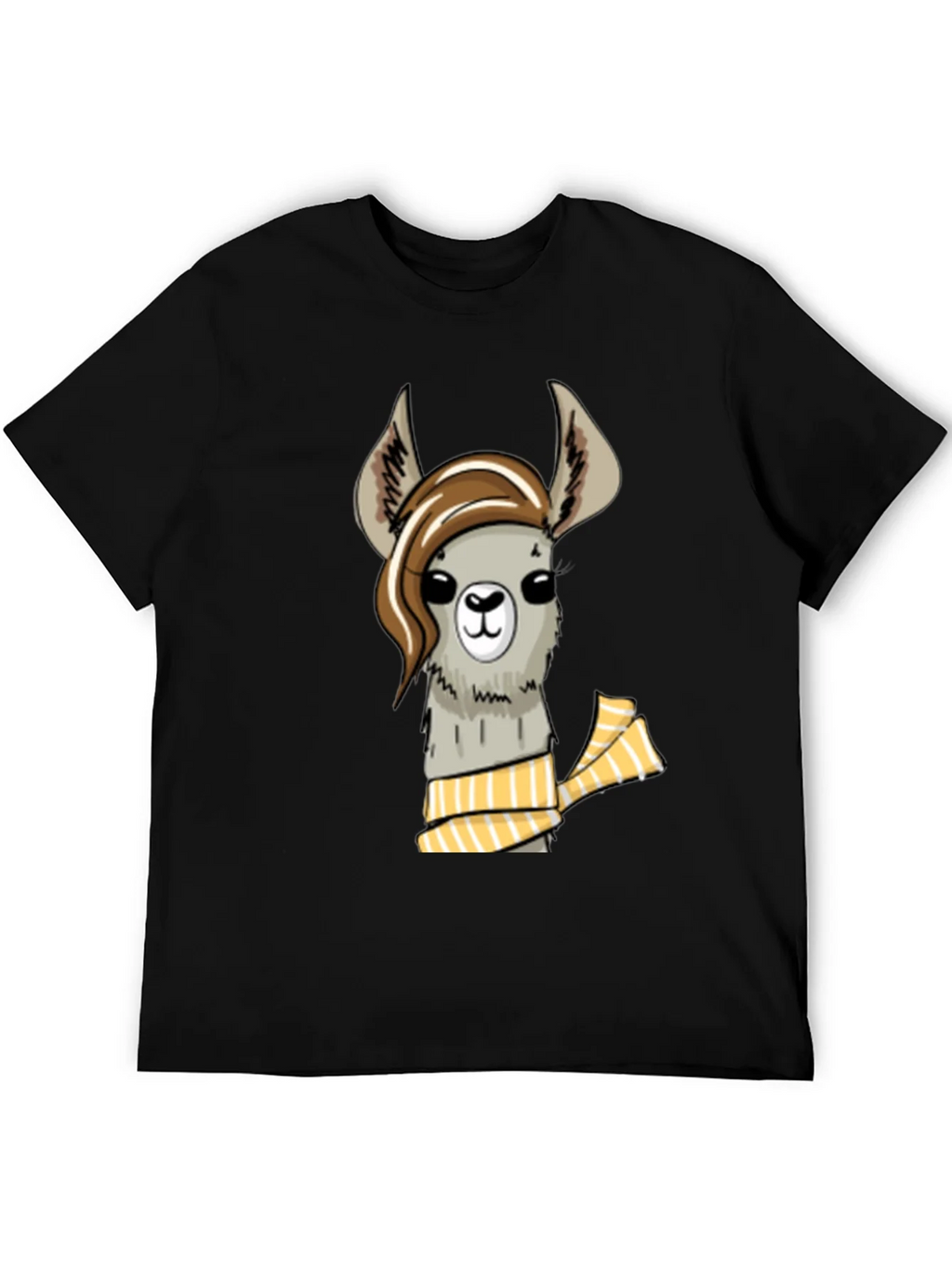 Llama with Scarf Graphic T-Shirt - Stylish and Unique product image 5
