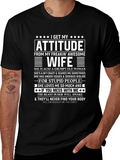 Funny Awesome Wife Graphic T-Shirt product image 1