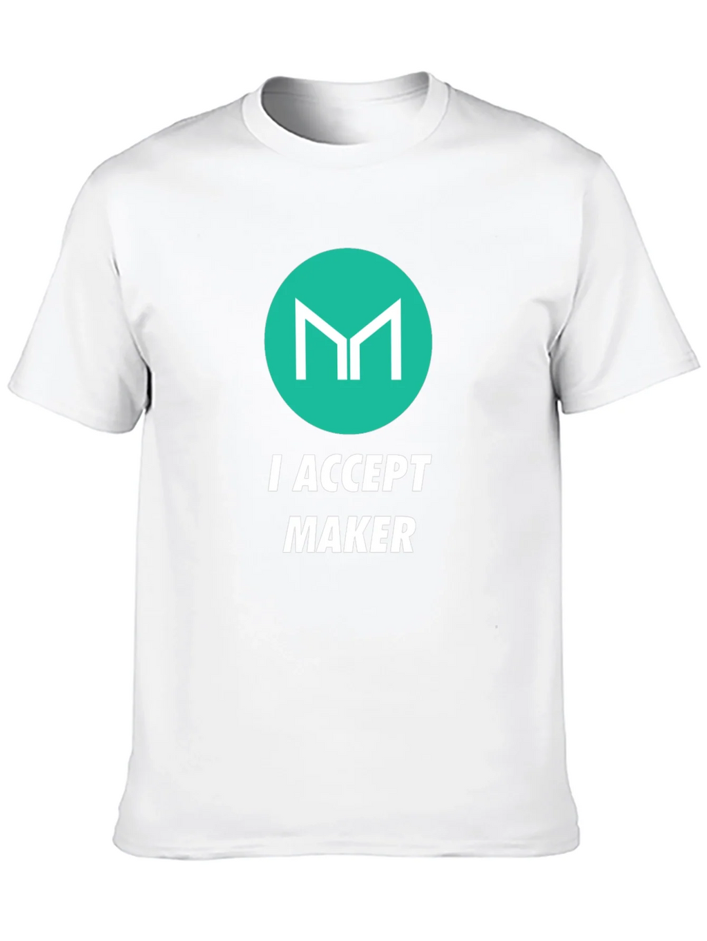 I Accept Maker Black Graphic T-Shirt product image 9