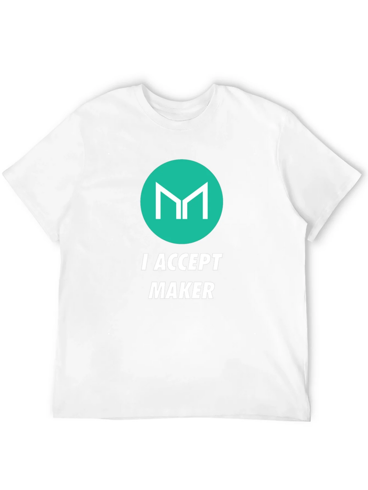 I Accept Maker Black Graphic T-Shirt product image 11