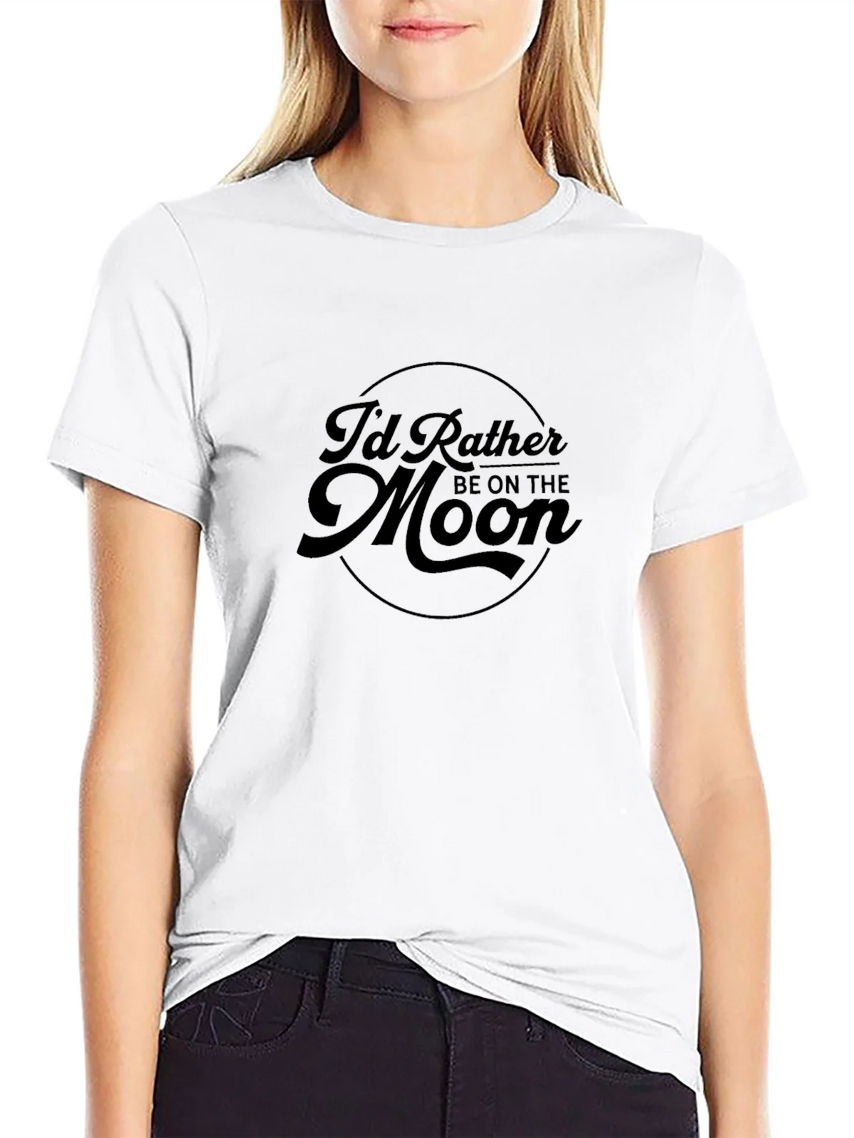 Id Rather Be On The Moon T-Shirt product image 8