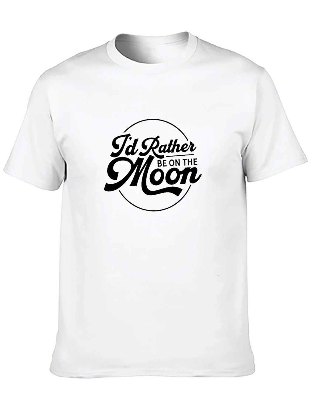Id Rather Be On The Moon T-Shirt product image 9