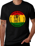 Official Beach Bum Island Attire Black T-Shirt product image 1