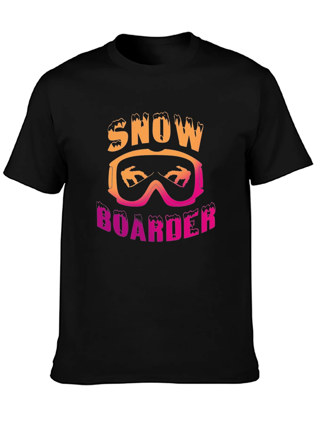 Snowboarder Graphic Tee - Black product image 3