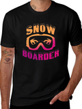 Snowboarder Graphic Tee - Black product image 1