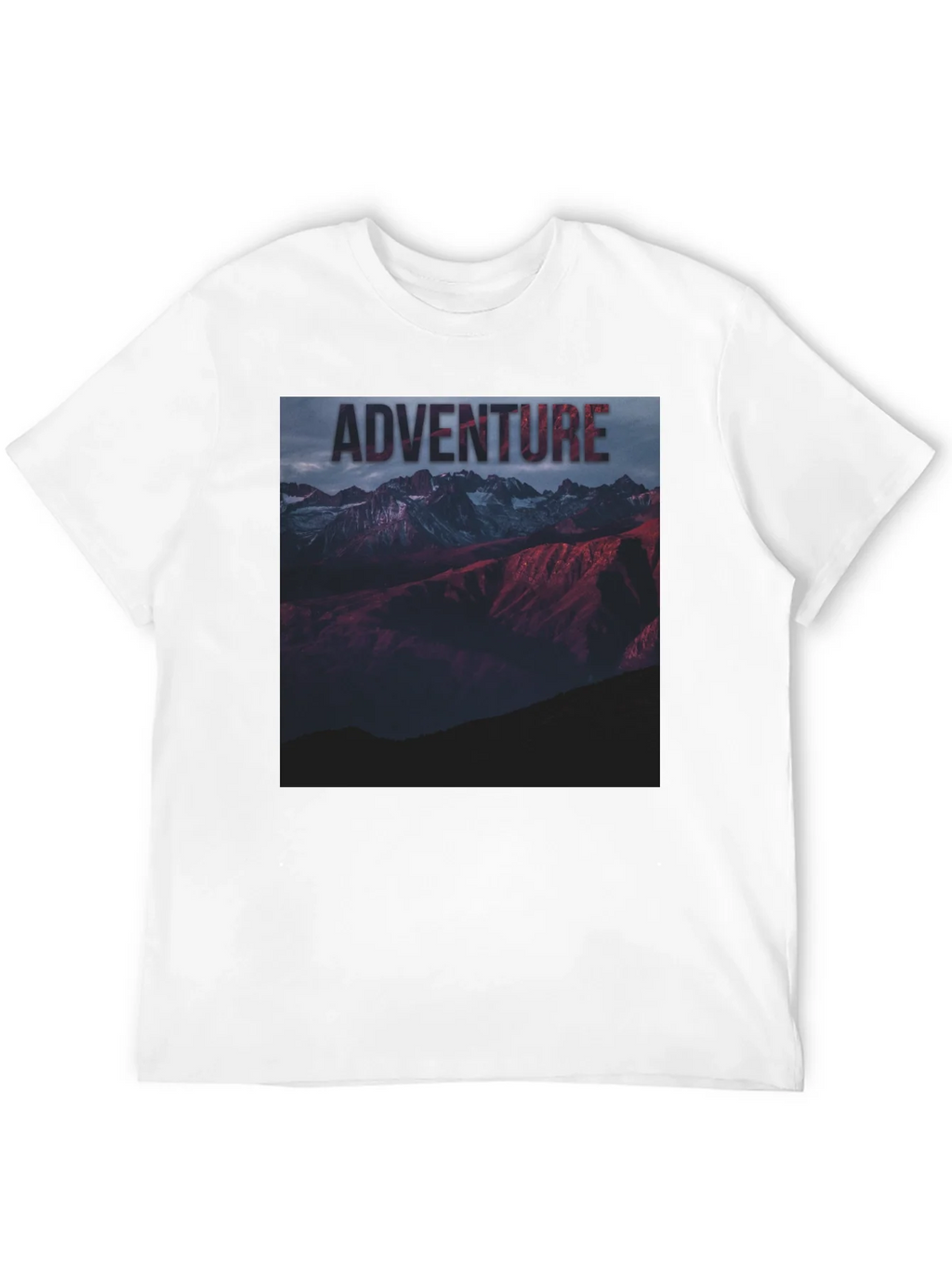 Adventure Mountain Graphic Tee - Black Unisex T-Shirt product image 11