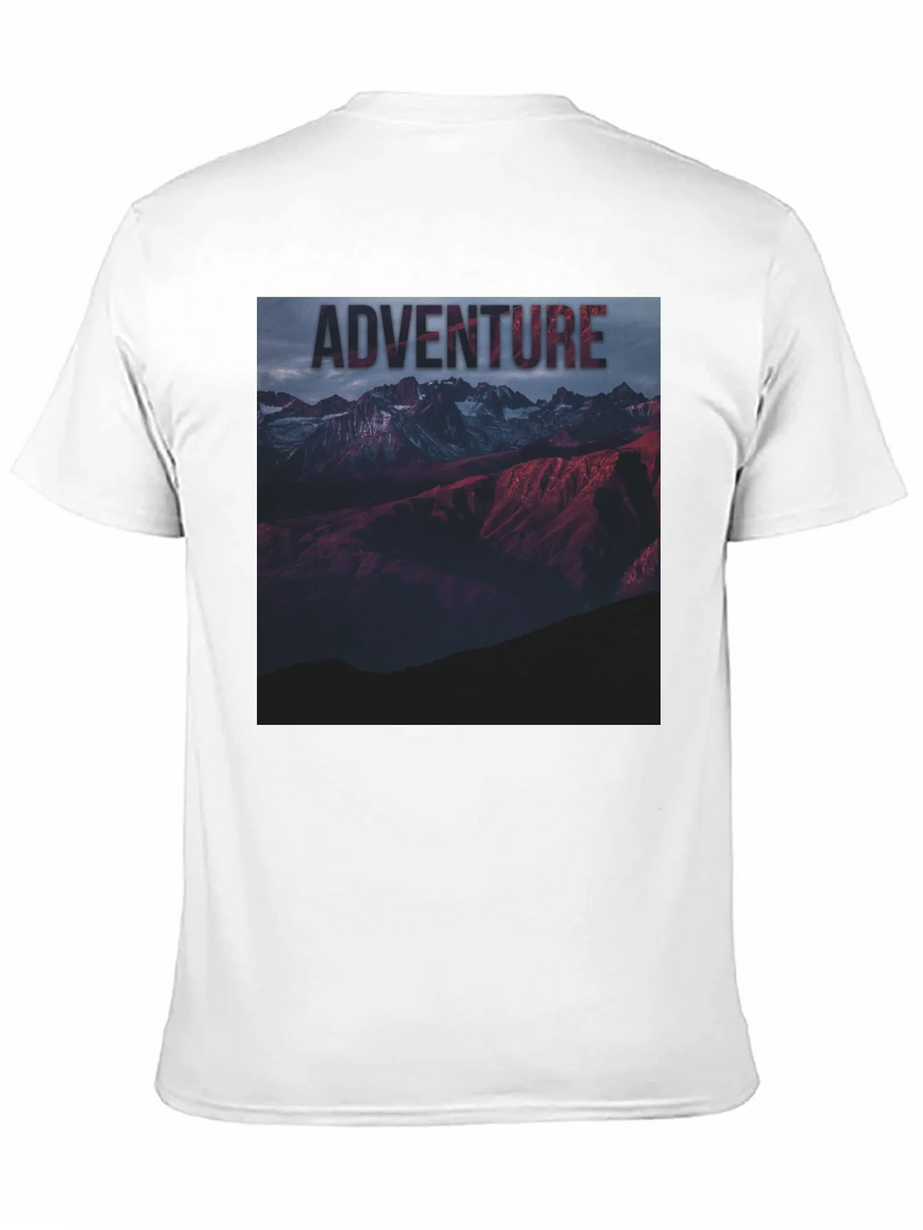 Adventure Mountain Graphic Tee - Black Unisex T-Shirt product image 10