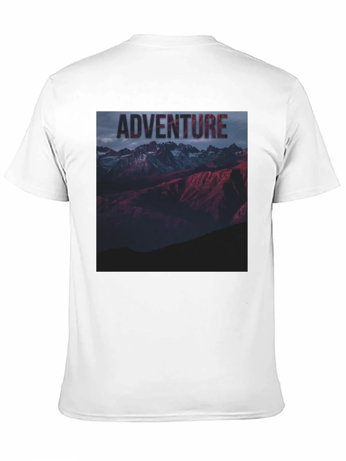 Adventure Mountain Graphic Tee - Black Unisex T-Shirt product image 10